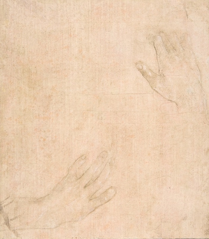 Two Studies of Hands by Филиппино Липпи, 1457–1504 — digital art print download