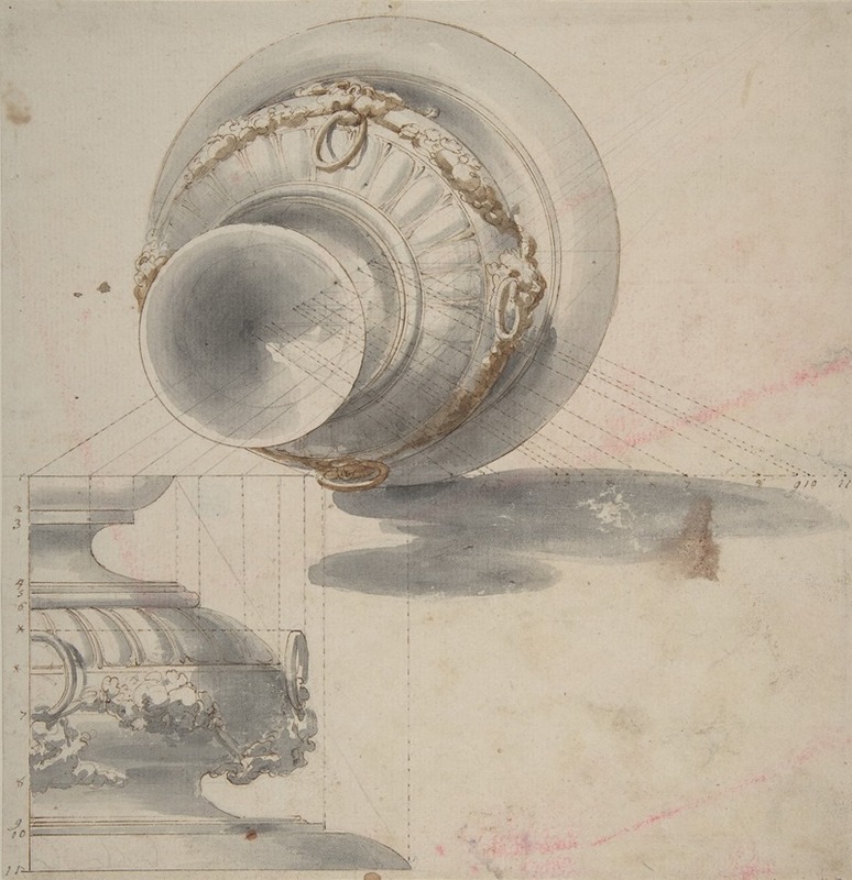 Design of a Perspective projection for an Urn — Flaminio Innocenzo Minozzi