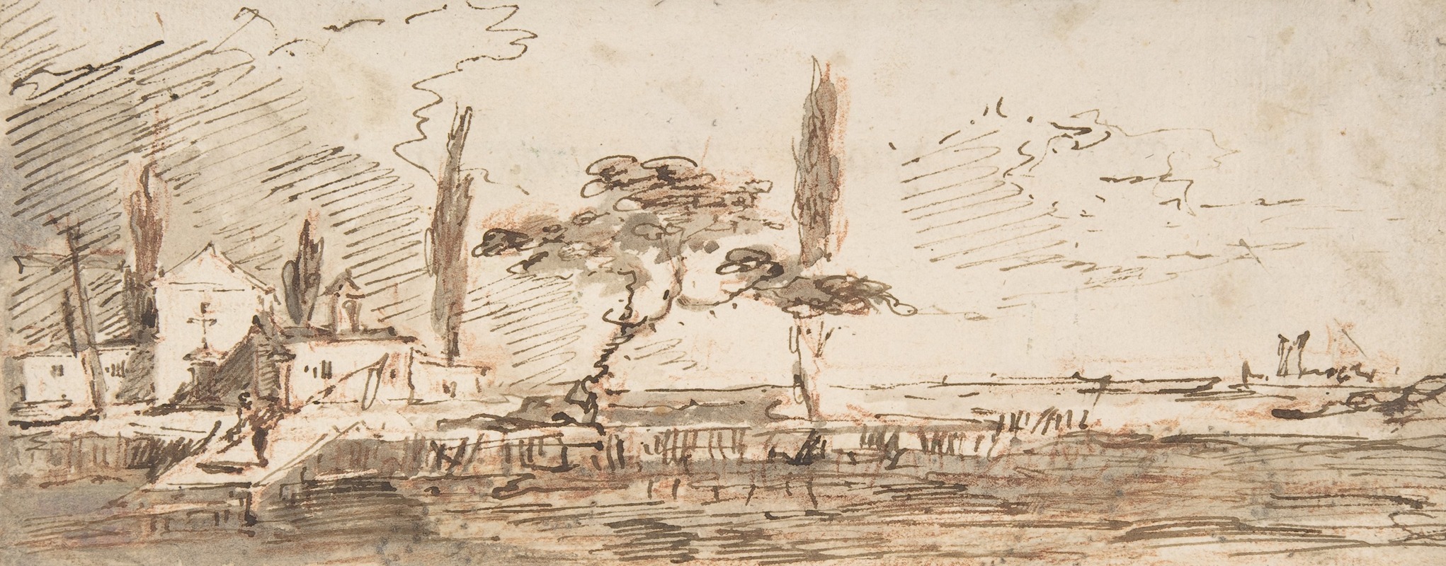 The Island of Anconetta — Francesco Guardi