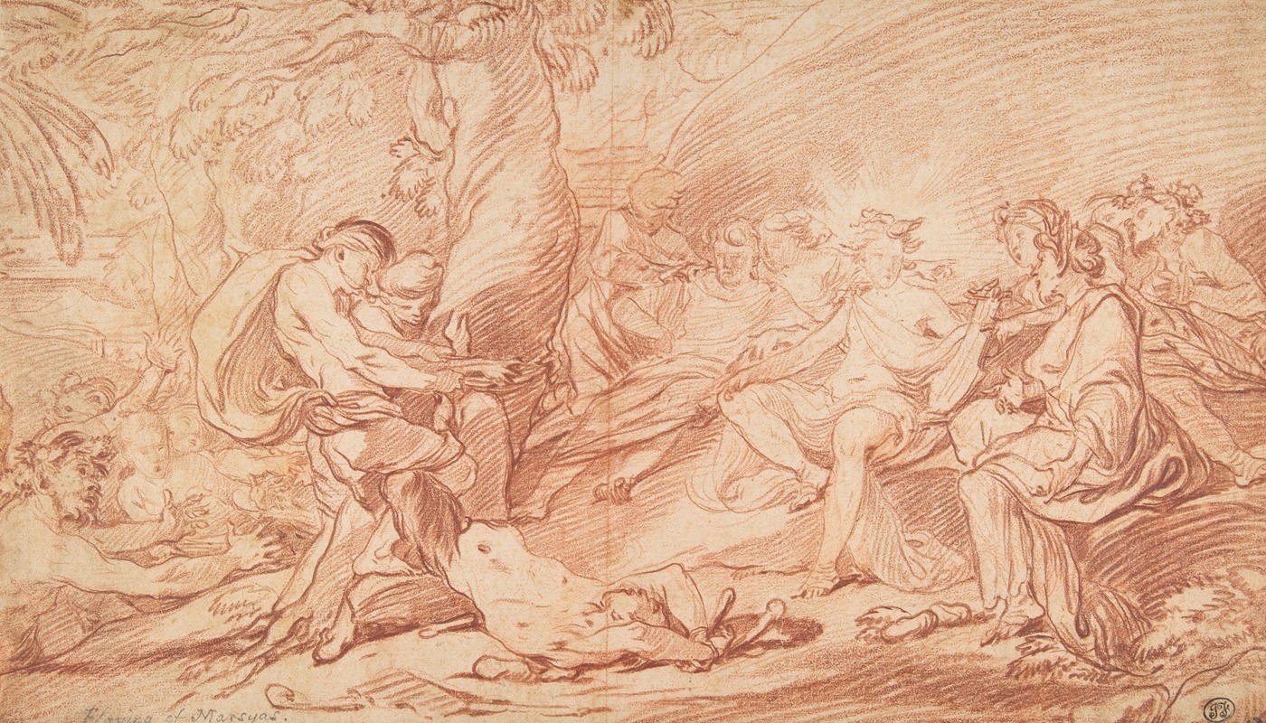 The Flaying of Marsyas — François van Loo