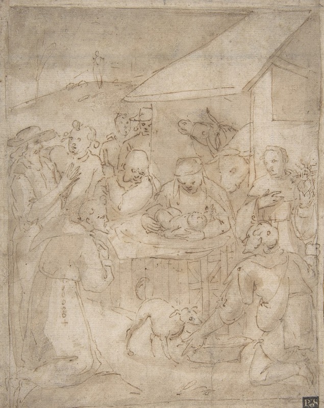 Adoration of the Shepherds — Giovanni Battista Paggi