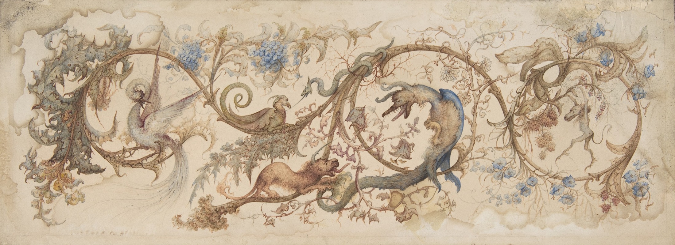 Allegory of Vices — Gustave Moreau
