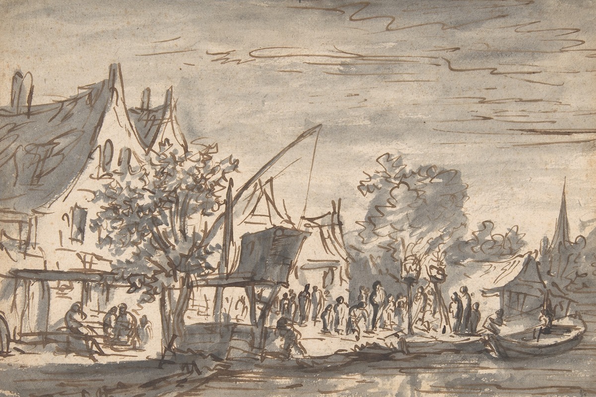 Distribution of the Catch by Night — Isaac van Ostade