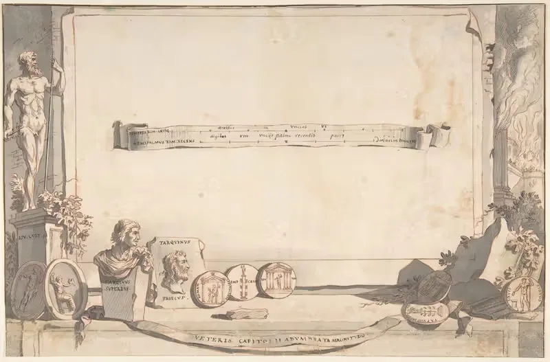 Adumbration of Capitoline Hill. — Jan Goeree