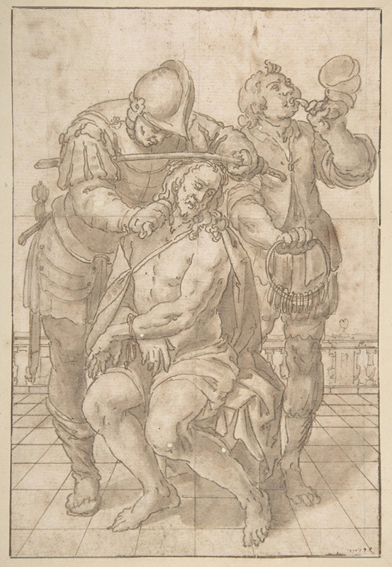 Mocking of Christ by Johann Heintz — digital art print download