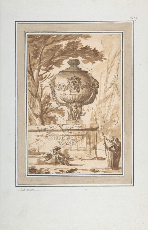 Frontispiece for a Suite of Vase Designs — Louis-Joseph Le Lorrain