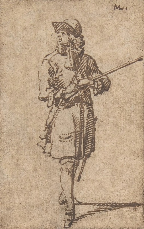A Sportsman with a Gun — Marcellus Laroon the Elder