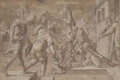 Adoration of the Shepherds by Master of Liechtenstein — digital art print download
