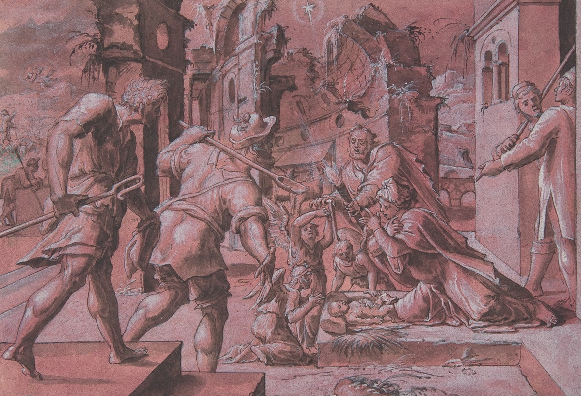 Adoration of the Shepherds — Master of Liechtenstein