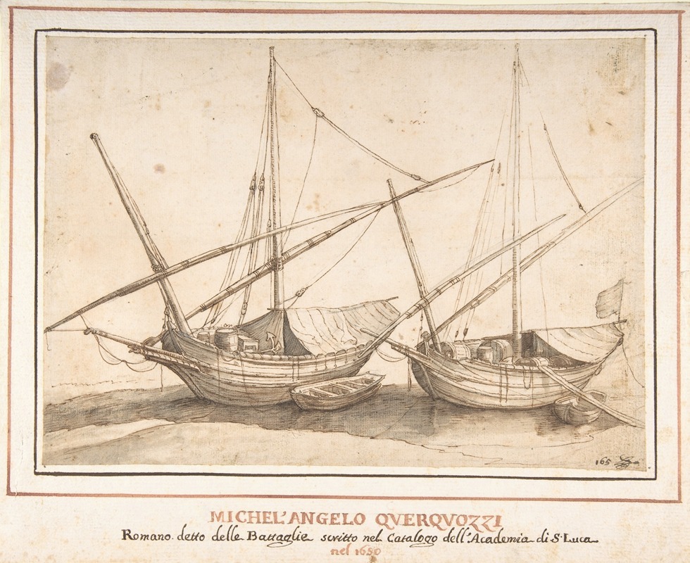 Four Boats by Микеланджело Черкоззи — digital art print download