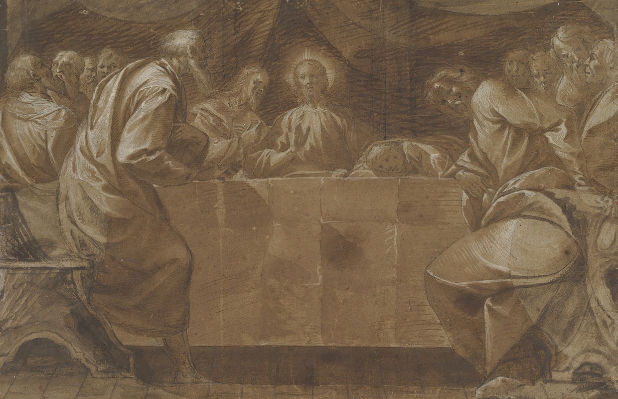 The Last Supper by Pier Francesco Mazzucchelli — digital art print download