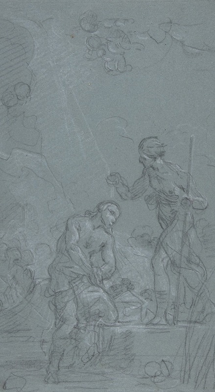 The Baptism of Christ — Nöel Hallé