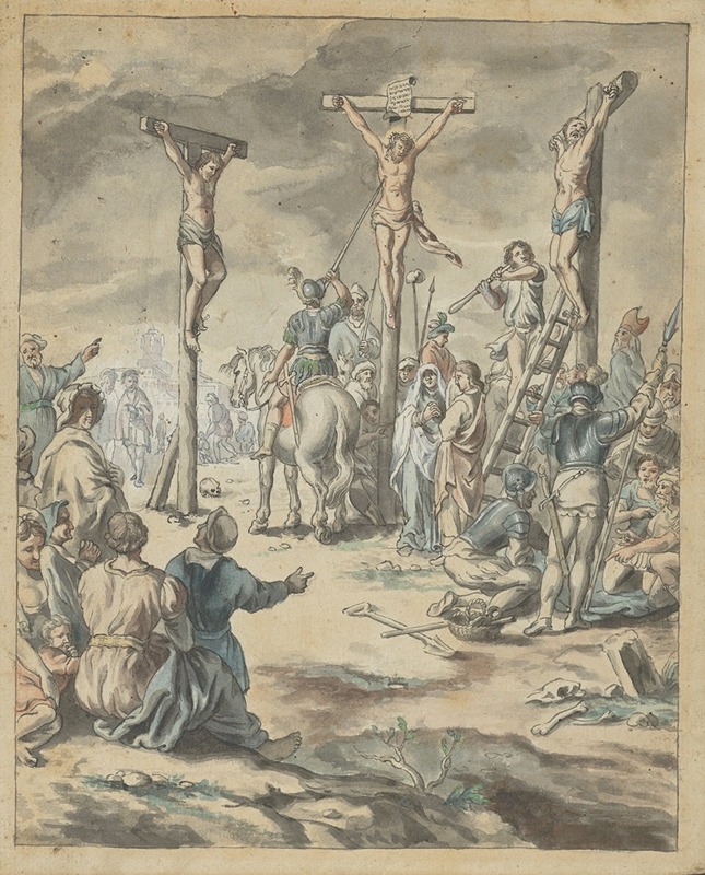 The Crucifixion of Christ — Pehr Hörberg