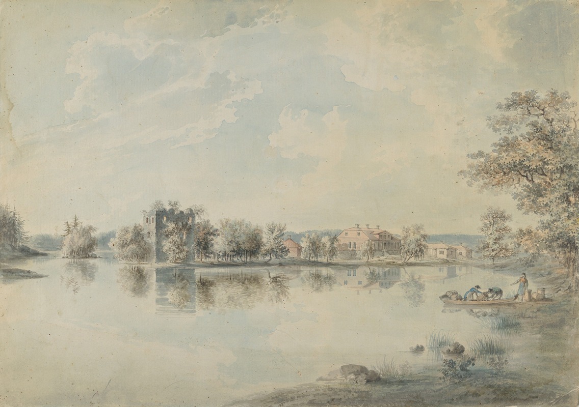 Ruins at Oestergoedland — Pehr Nordqvist