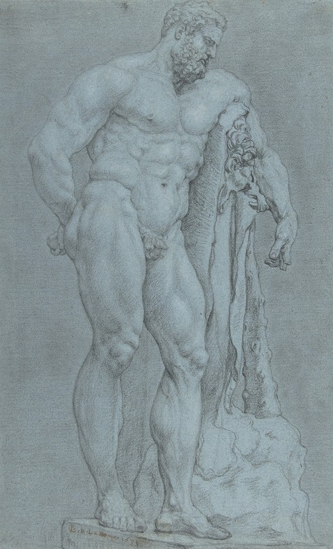 The Farnese Hercules by Петер ван Линт, 1639 — digital art print download