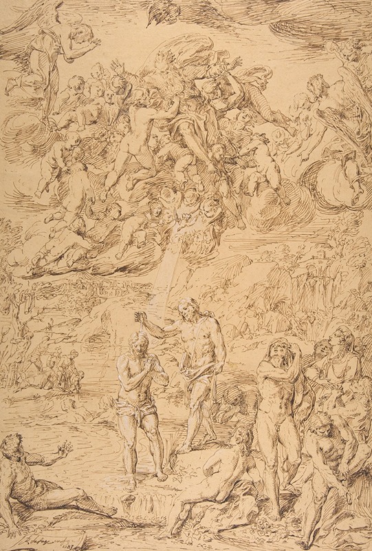 The Baptism of Christ — Raymond de La Fage