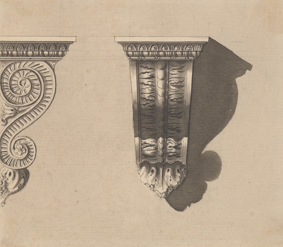 Two Views of a Bracket by Richard de Lalonde — digital art print download