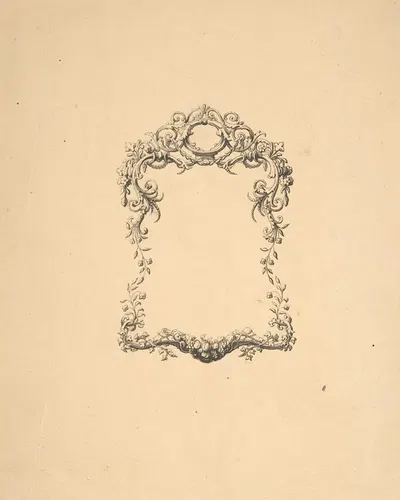 Design for Frame by Robert William Hume, 1830–1900 — digital art print download