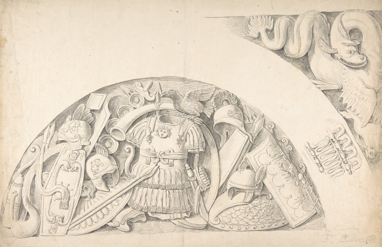 Study of Classical Ornament and Detail — Thomas Hardwick