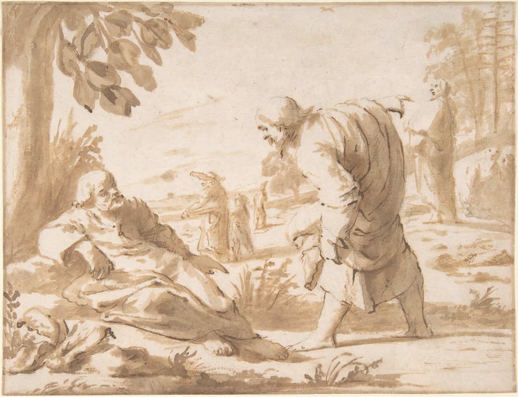 St. John the Baptist Pointing to Christ — Willem van Oordt