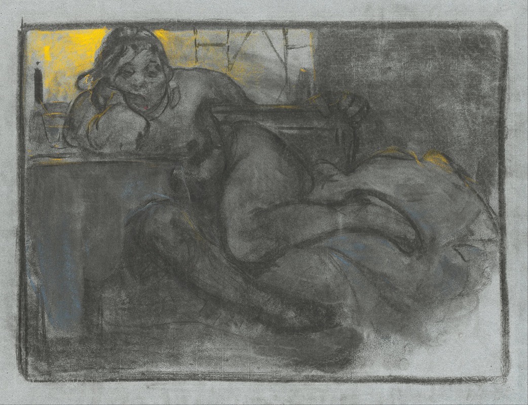 Absinth (Study of a Woman) — Alphonse Mucha