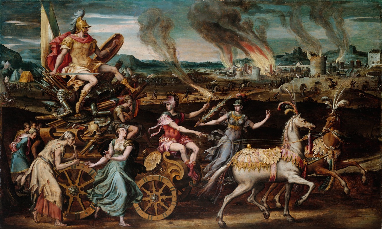 The Triumph Of mars — Antoine Caron