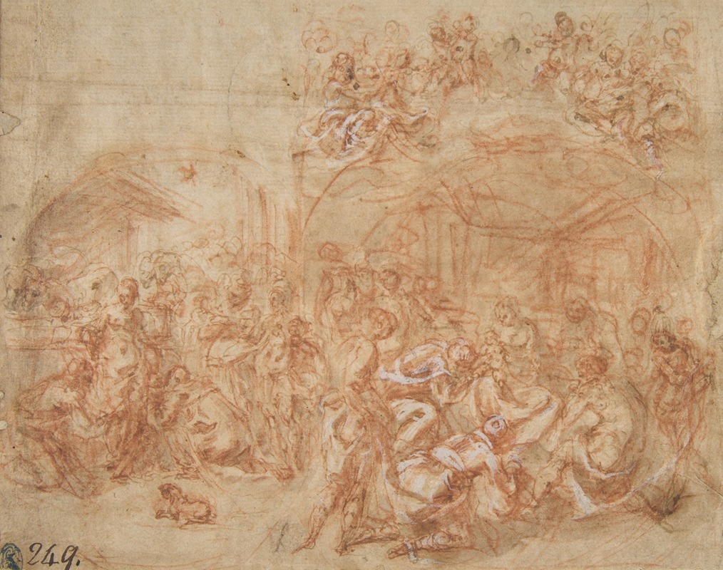 Adoration of the Magi — Cesare Pollino