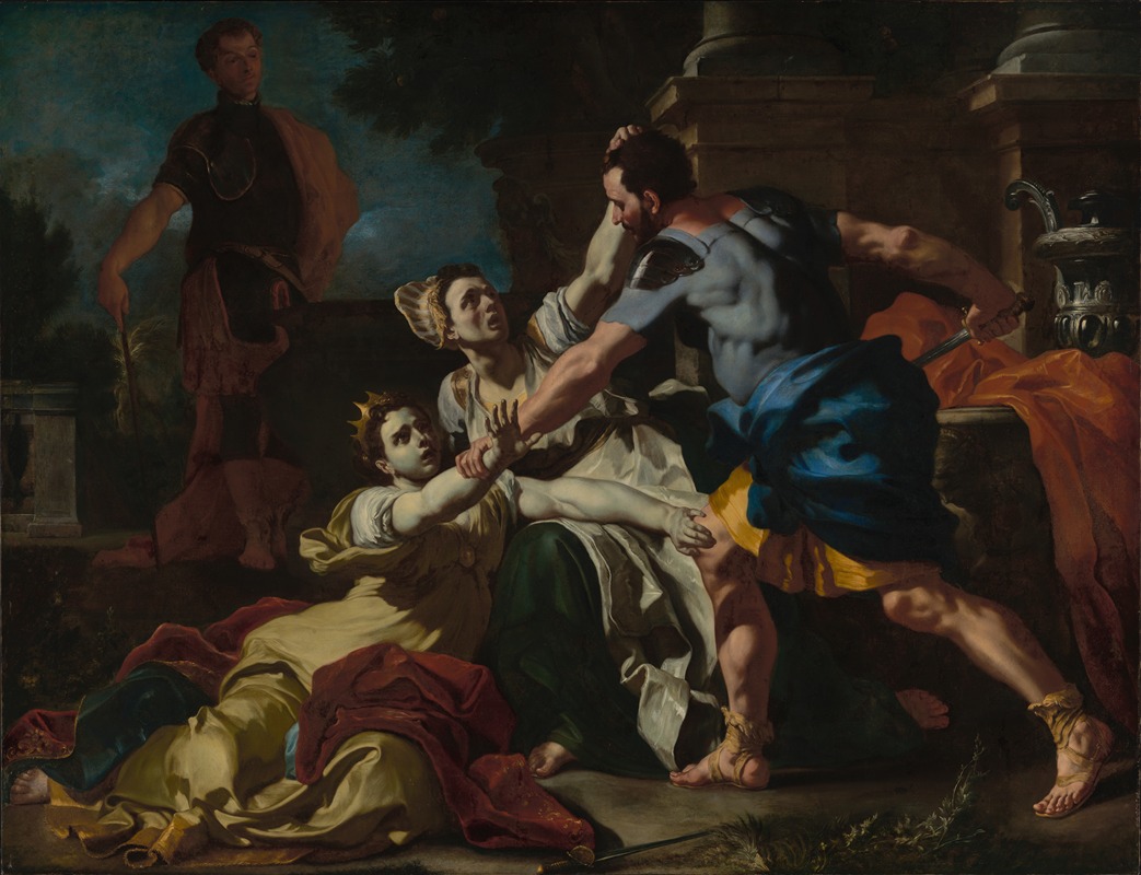 Death of Messalina — Francesco Solimena