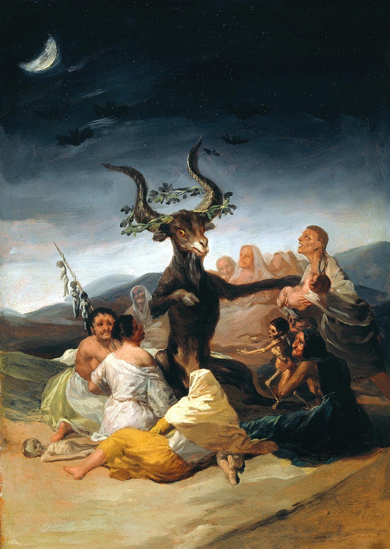 The Sabbath of witches — Francisco de Goya