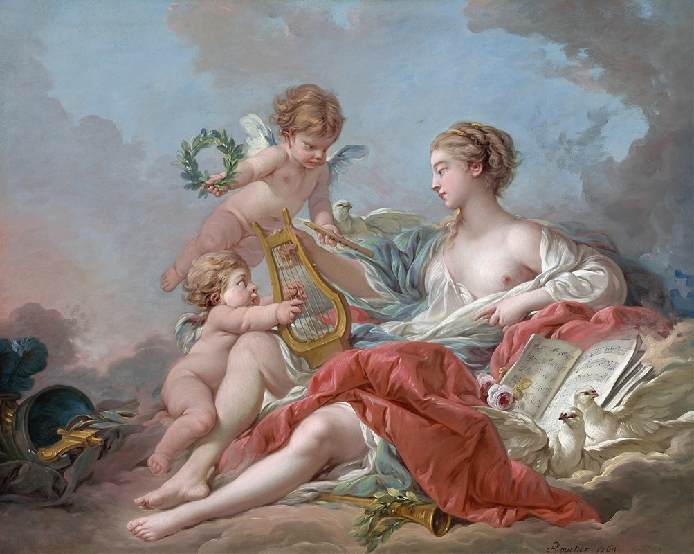 Allegory of Music — François Boucher