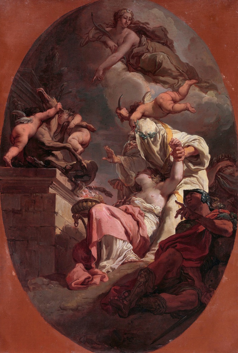 The Sacrifice of Iphigenia — Гаэтано Гандольфи