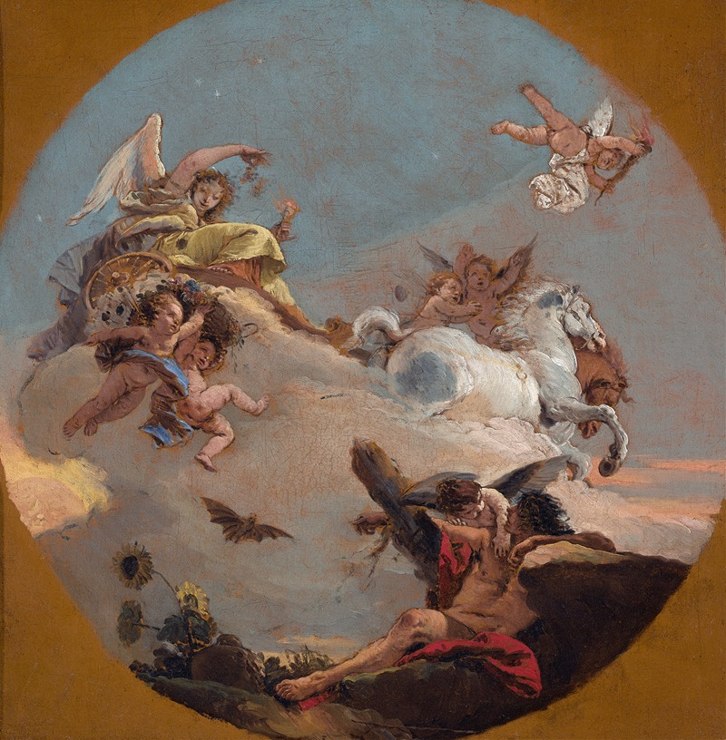 The Chariot of Aurora — Giovanni Battista Tiepolo