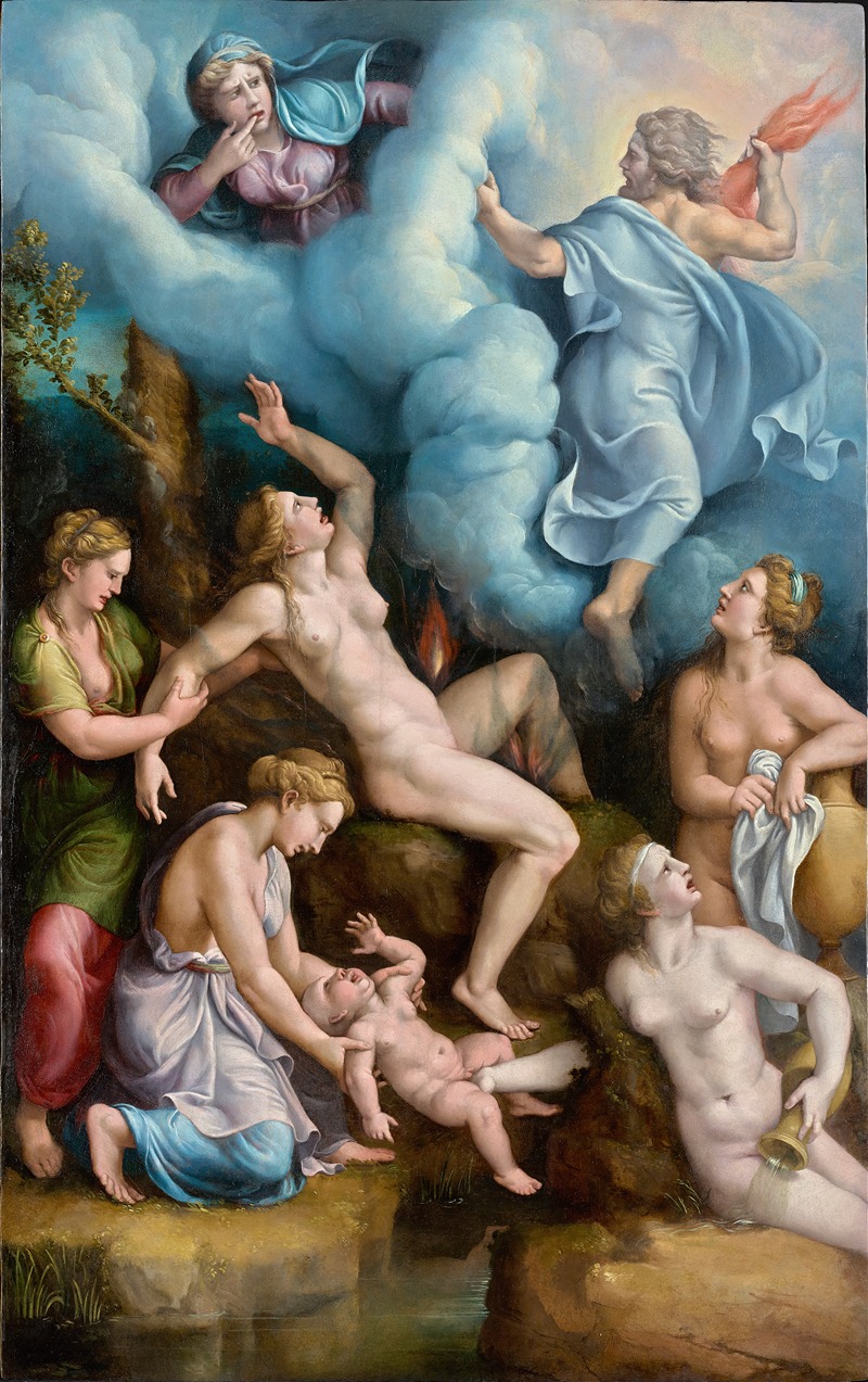 The Birth of Bacchus — Джулио Романо