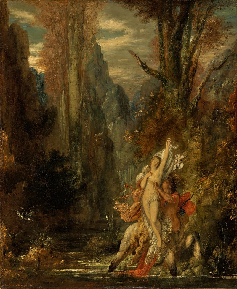 Dejanira (Autumn) by Гюстав Моро, 1872–1873 — digital art print download
