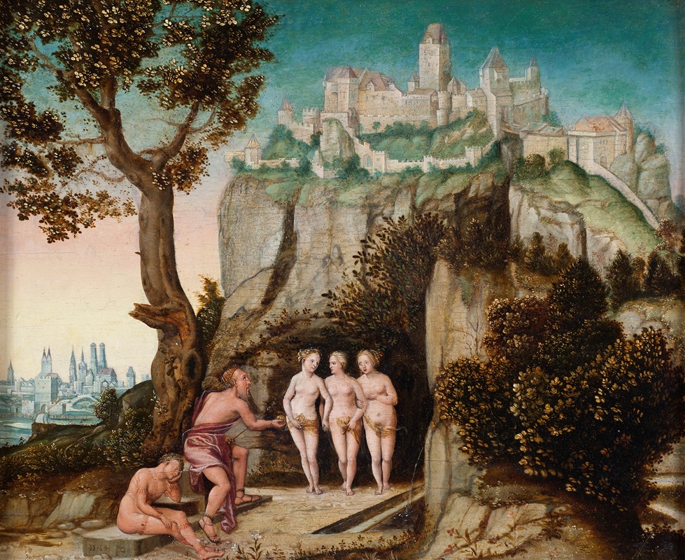 The Judgement of Paris — Hans Schöpfer the Elder