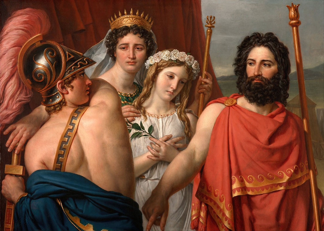 The Anger of Achilles — Жак Луи Давид