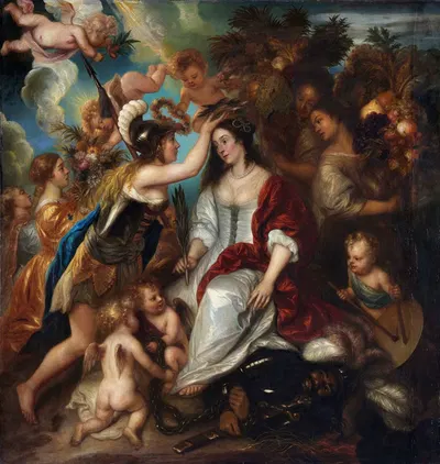 Allegory of Peace by Ян Лиевенс, 1652 — digital art print download