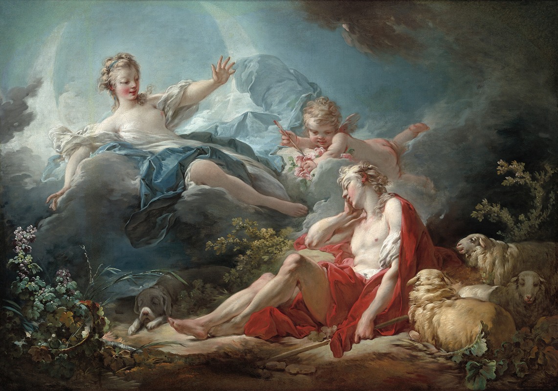 Diana and Endymion by Жан-Оноре Фрагонар — digital art print download