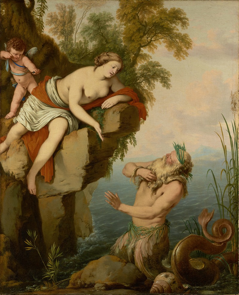 Glaucus and Scylla by Laurent de la Hyre — digital art print download