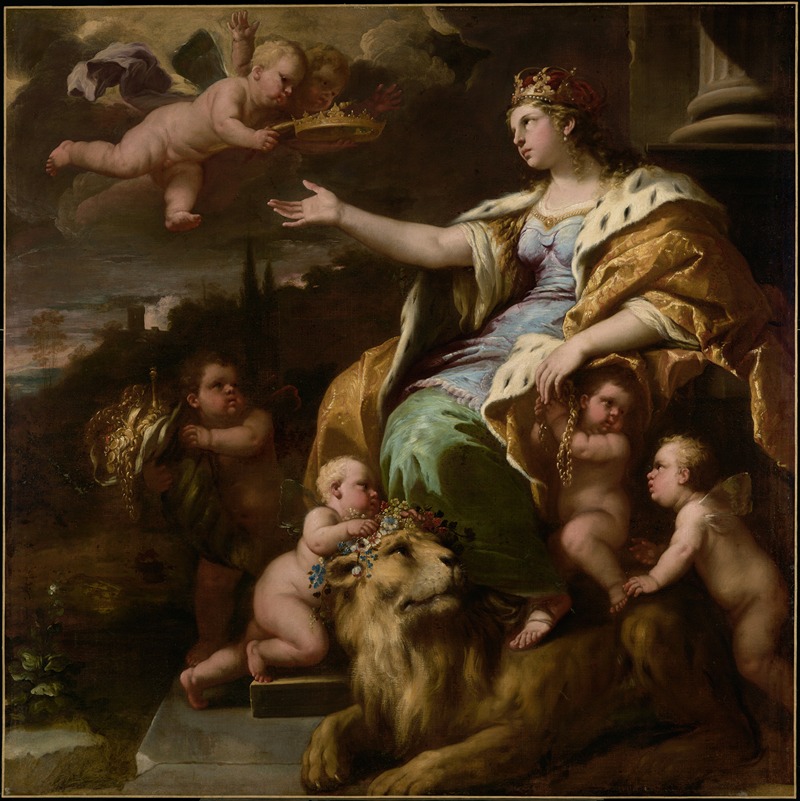 Allegory of Magnanimity — Luca Giordano