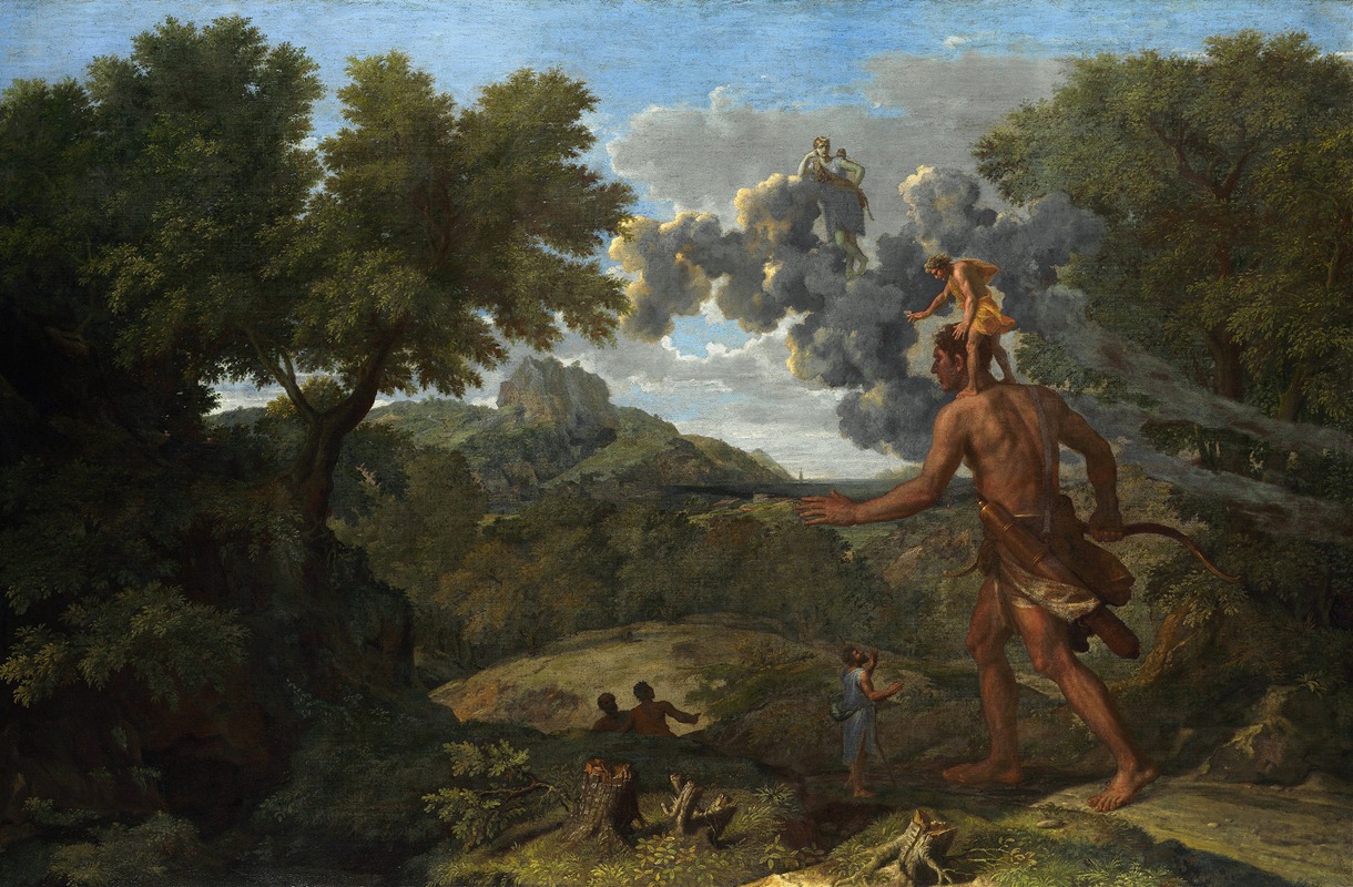 Blind Orion Searching For The Rising Sun — Nicolas Poussin