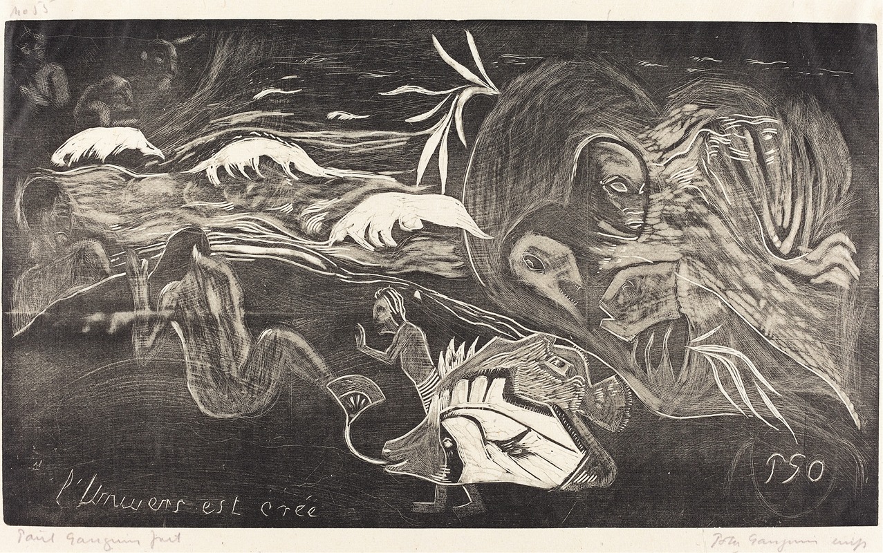 The Universe is Created (L'Univers est cree) II — Paul Gauguin