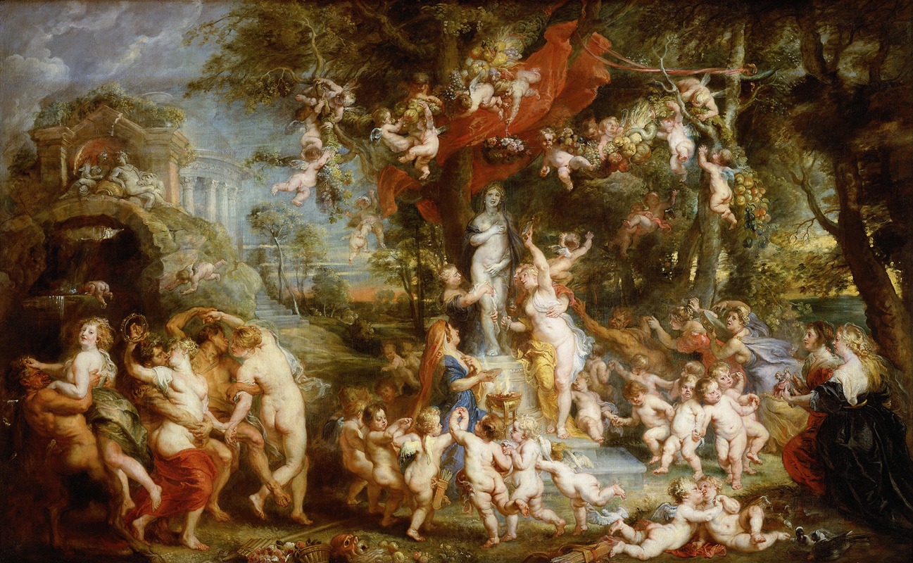 The Feast of Venus — Петер Пауль Рубенс
