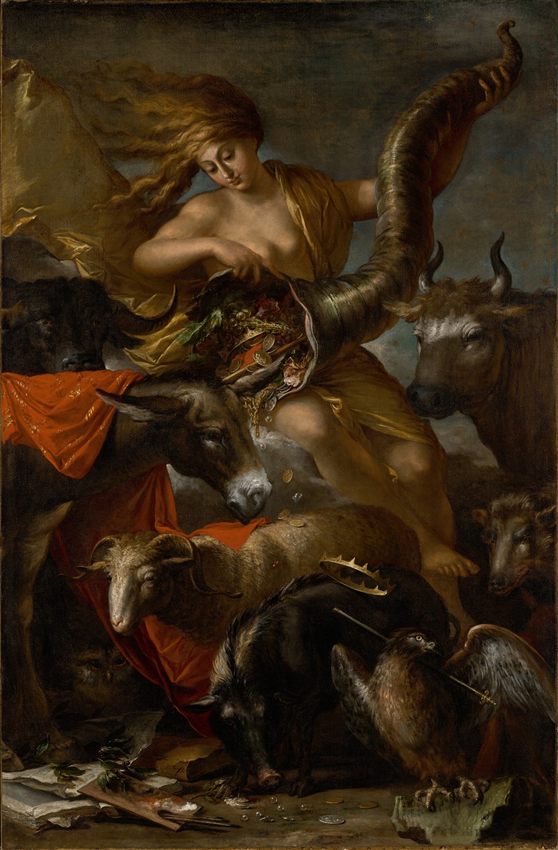 Allegory of Fortune — Сальватор Роза