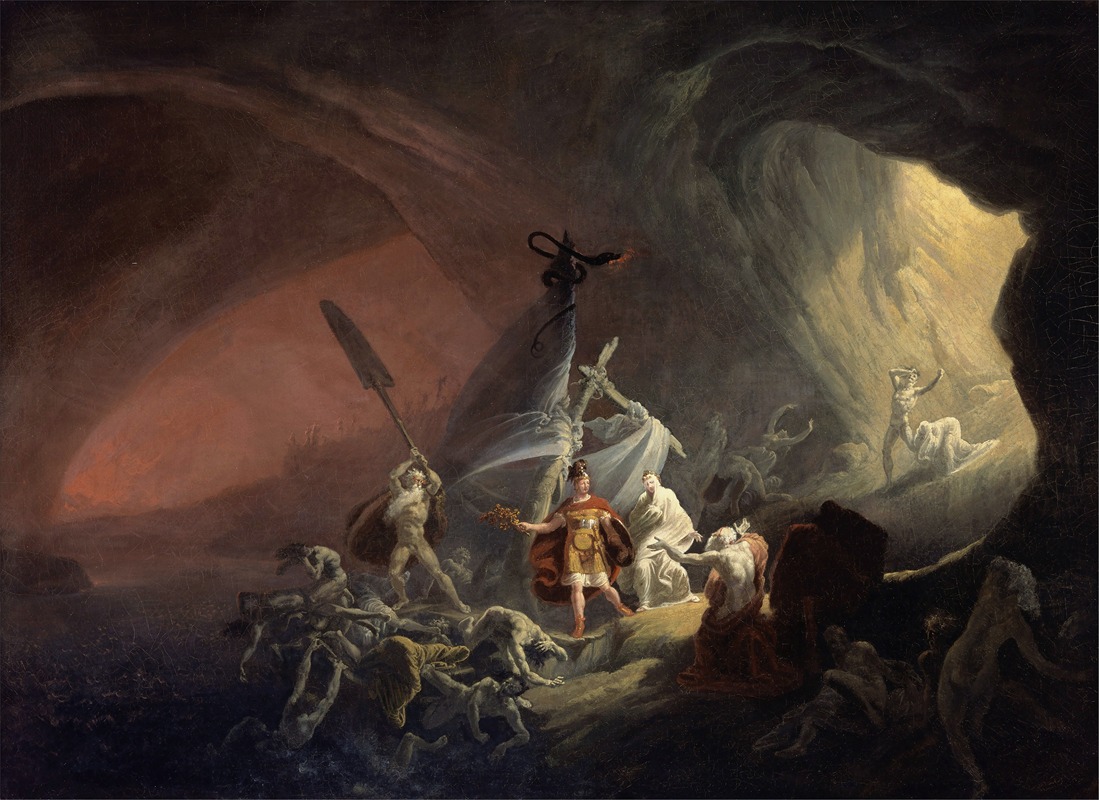 Aeneas and The Sibyl by Аноним, 1800 — digital art print download