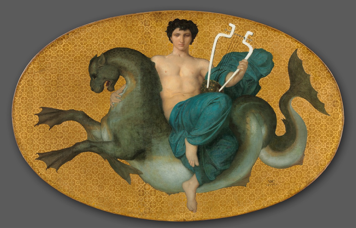 Arion on a Sea Horse — William Bouguereau