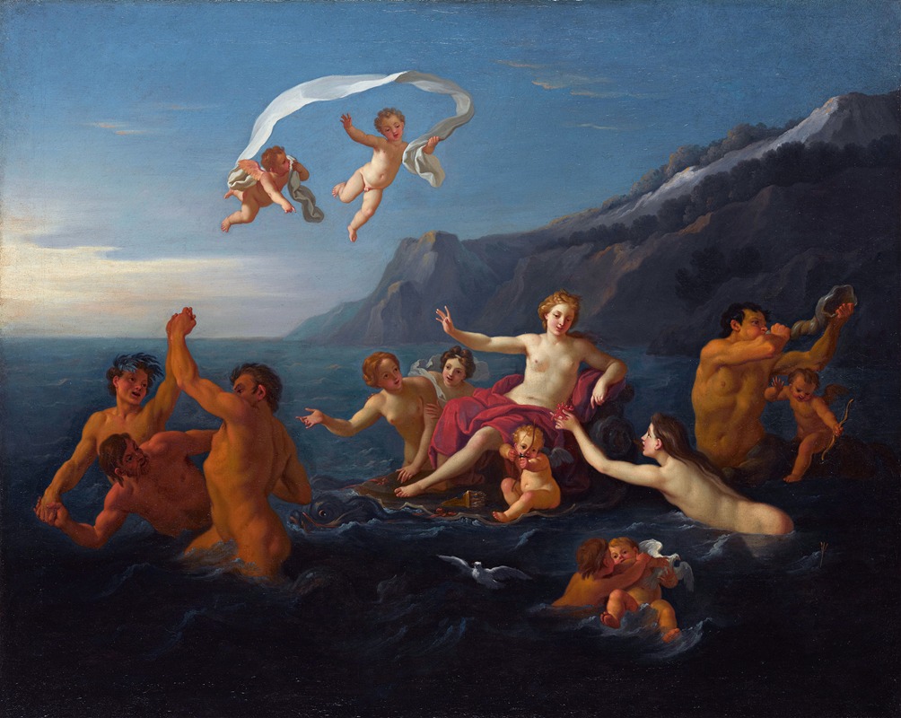 Il Trionfo D'anfitrite by Bon Boullogne — digital art print download