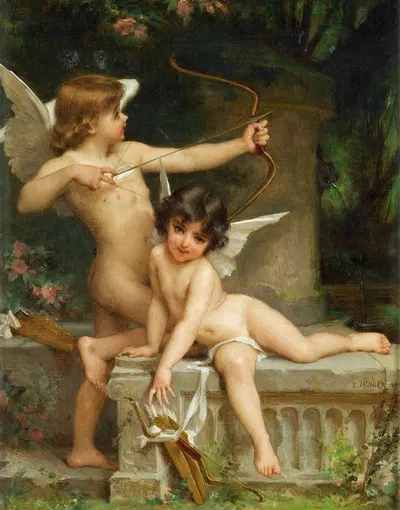 Deux Amours by Эмиль Мюнье — digital art print download