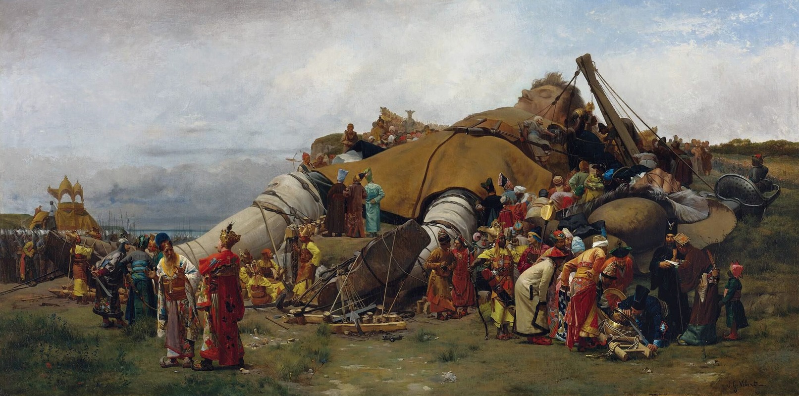 Gulliver And The Lilliputians — Жан Жорж Вибер