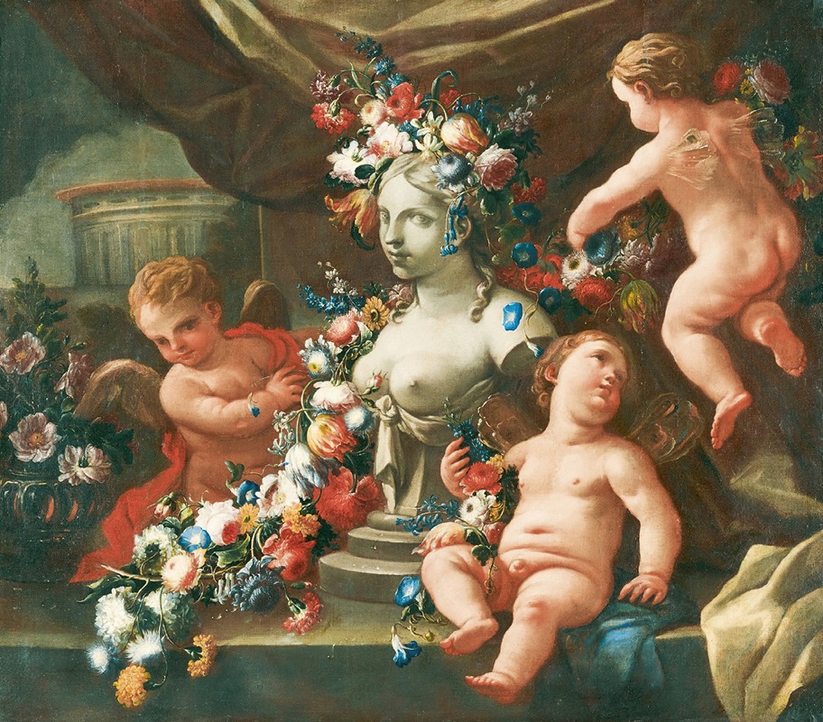 Allegory Of Sculpture — Andrea Belvedere